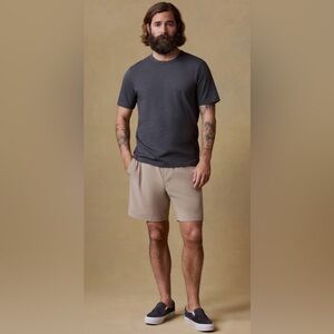 Faherty All Day Shorts 7” Khaki Men’s 34 Brand New